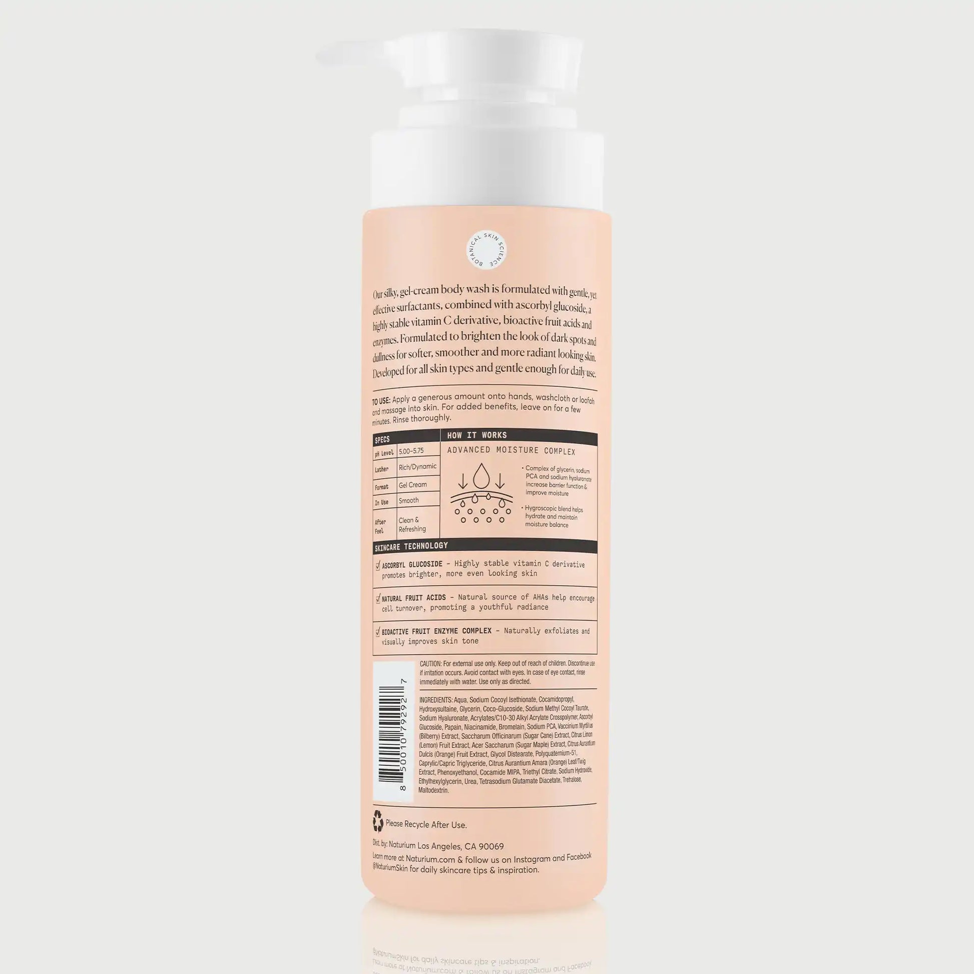 the-brightener-vitamin-c-brightening-body-wash-u3 NATR-The-Brightener-Body-Wash_back.webp